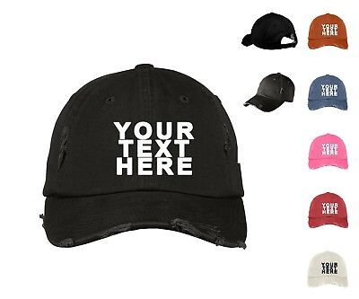 #ad Your Words Your Style: Custom Embroidered Vintage Dad#x27;s Cap Personalized Hat $28.95