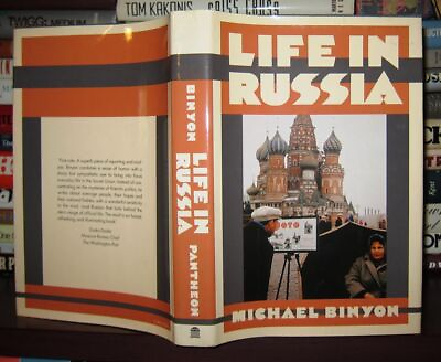 #ad Binyon Michael LIFE IN RUSSIA 1st Edition 1st Printing $50.95