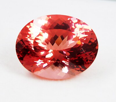 #ad Certified 47.10 Ct Natural Ceylon Padparadscha Sapphire Oval Cut Gemstone $172.19