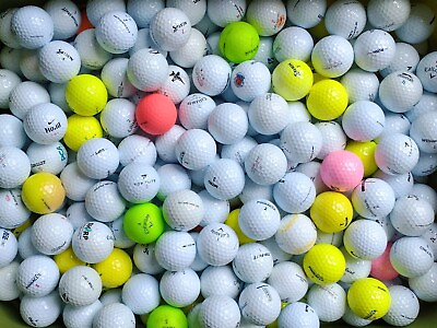 #ad 100 Golf Balls 4A 5A Callaway Bridgestone Maxfli Titleist Noodle Wilson TopFlite $53.95
