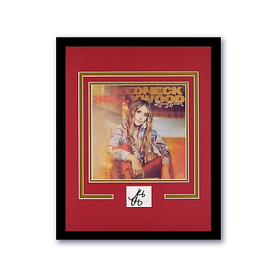 #ad LAINEY WILSON SIGNED AUTOGRAPH 11x14 FRAMED DISPLAY ACOA COUNTRY STAR PHOTO PIC $174.99
