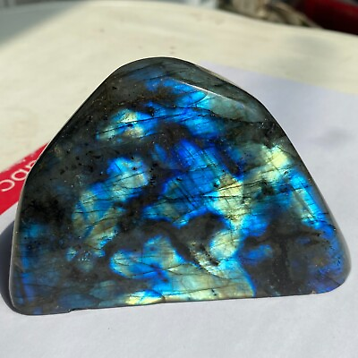 #ad 1.80LB Top Labradorite Crystal Stone Natural Rough Mineral Specimen Healing X72 $59.90