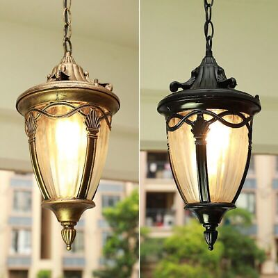 #ad Outdoor Pendant Lighting Garden Pendant Lights Glass Lamp Home Ceiling Lighting $139.00