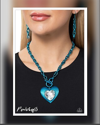 #ad Paparazzi Jewelry Necklace Set 💙 Modern Matchup Blue $5.00