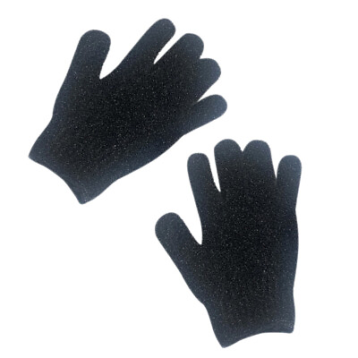 #ad 2 PCS Exfoliating Bath Gloves Strong Decontamination Mens Frosted $9.25