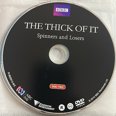 #ad The Thick Of It Spinners and Losers BBC DISC ONLY DVD AU $5.99