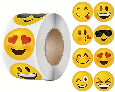#ad 10 pcs Emoji Stickes $1.49