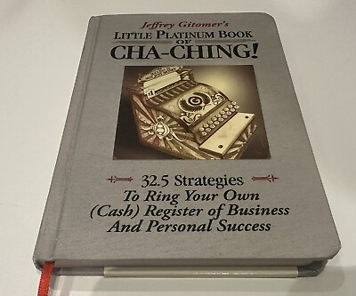 #ad Little Platinum Book of Cha Ching: 32.5 Strategi... by Gitomer Jeffrey Hardback $2.50