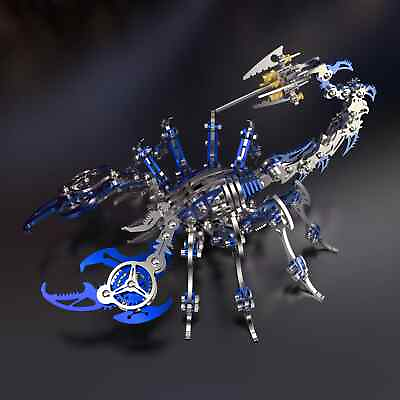 #ad 454pcs 3d Puzzle Insect Scorpion Model Kit Metal Assembly Toys Kids Adults Gift $95.50