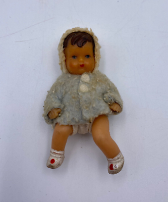 #ad Vintage ARI 3quot; Rubber Baby Doll $32.30