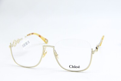 #ad NEW CHLOE CH 0069O 004 GOLD BROWN AUTHENTIC EYEGLASSES 56 18 $119.25