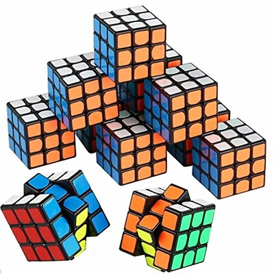 #ad Lot of 22 Pieces Mini Cubes Toy Puzzle Cubes Vivid Colors Eco Friendly $23.96