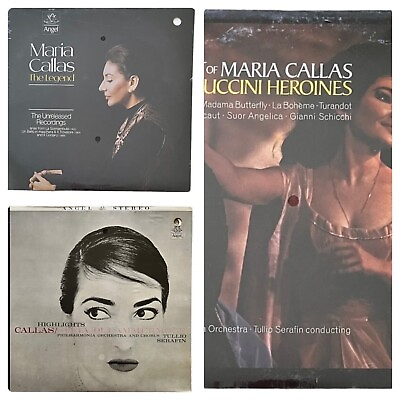 #ad Sealed New Maria Callas 3 Records Unreleased Recordings Highlights Volume 2 $35.19