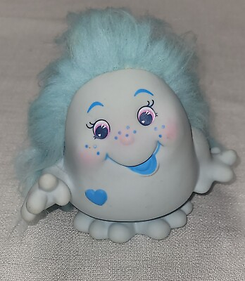 #ad 1984 Playskool Snugglebumms Spritely Squeak Doll Blue $24.95