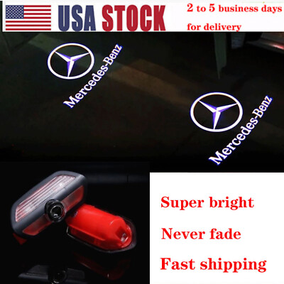 #ad NEW LED HD Door Projector Shadow Lights For Mercedes Benz MAYBACH S 2016 23 $24.95