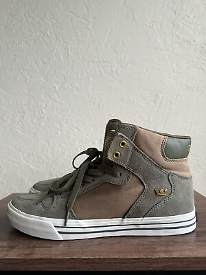 #ad Supra Footwear Company Vaider Skateboarding Shoes Men’s Size 11 Green High Top $40.00