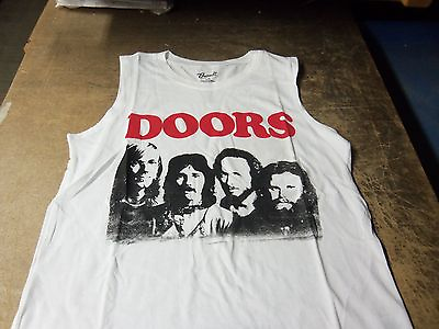 #ad New: Officially Licensed THE DOORS L.A. WOMAN Vintage Group Photo Tank Top $9.98