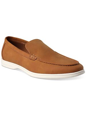 #ad ALFANI Mens Beige Padded Porter Round Toe Slip On Loafers Shoes 9.5 M $29.99