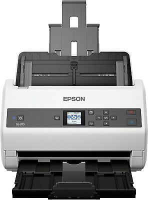 #ad Epson America DS 870 Document Scanner New Damage Box $500.00