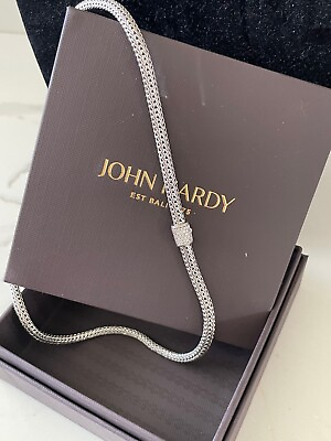 #ad John Hardy Diamond Necklace Classic Chain 18quot; $689.00