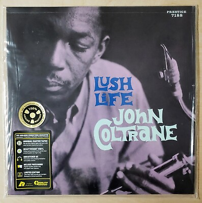 #ad John Coltrane Lush Life Analogue Productions Prestige Sealed AAA 180g Vinyl Mono $55.00