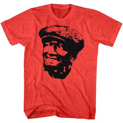 #ad Redd Foxx Fred Sanford Sons Men#x27;s T Shirt Che Revolution Portrait TV Comedy Top $25.50