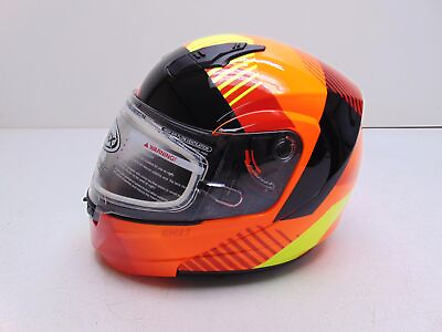 #ad GMAX MD 04S Modular Reserve Snow Helmet Neon Orange Hi Vis Medium $59.99