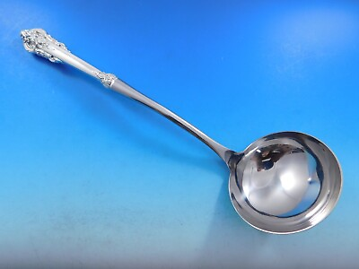 #ad Grande Baroque by Wallace Sterling Silver Soup Ladle 11 7 8quot; HHWS Custom Serving $79.00