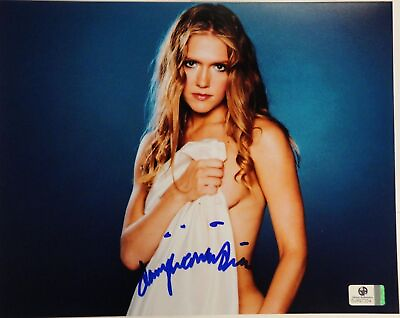 #ad Dominique Swain Original Hand Signed Autograph 8x10 Photo Sexy White GA 697204 $39.99