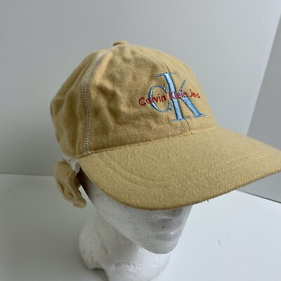 #ad Vintage Calvin Klein Wool Sample Trapper Hat Rare Fashion Designer $75.00