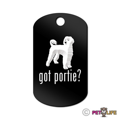 #ad Got Portuguese Water Dog Engraved Keychain GI Tag dog portie pwd $8.99