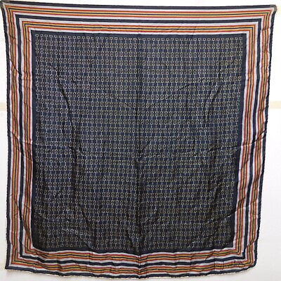 #ad Foulard 100% Pure Silk Soie Vintage Jacques Roger 848 33 7 8in x 34 5 8in $25.88