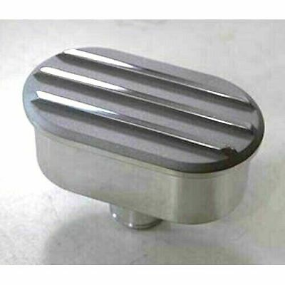 #ad Aluminum Finned Valve Cover Breather Polished Satin $127.95