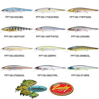 #ad Lucky Craft Jerkbaits FPT100 Flash Pointer 100 Any 12 Lure Colors $22.99
