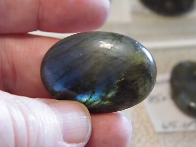 #ad 59.11ct 35x25x7mm Labradorite Natural Oval Cabochon for Jewelry Making $2.59