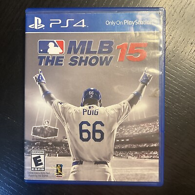 #ad MLB 15: The Show Sony PlayStation 4 2015 Tested Working Game $9.99