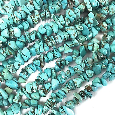 #ad Natural Gemstone 5 8mm Chip Beads 32#x27;#x27; Lapis Hematite Turquoise Malachite Coral $3.99