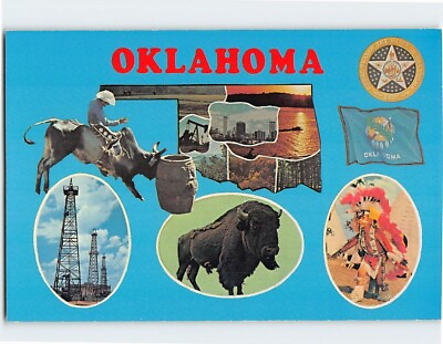 #ad Postcard Oklahoma USA $6.99