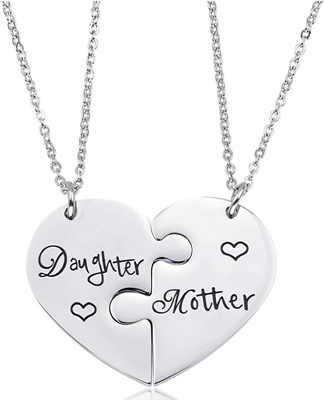 #ad Mother Daughter Necklace Gifts 2PCS Mom Necklace from Daughter Mother#x27;s Day Gift $17.04