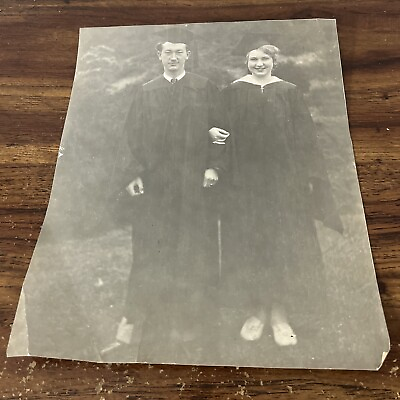 #ad 1931 Photo Graduates University of California graduation ceremonies 10” X 8” $11.69