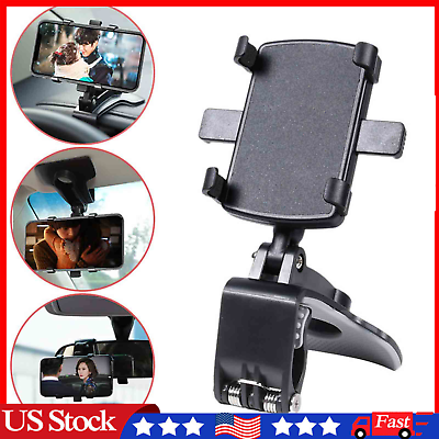 #ad 360° Rotatable Retractable Multifunctional Car Dashboard Mobile Phone Holder New $8.99