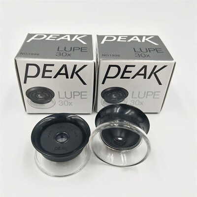 #ad Original PEAK Lupe 30X Handheld Portable Magnifier 1996 30x Loupe No.1996 1Pcs $49.90