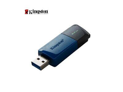 #ad Kingston 64GB DataTraveler Exodia USB 3.2 Gen 1 Flash Drive DTXM64GB $5.39
