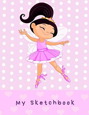 #ad MY SKETCHBOOK: LARGE SKETCHBOOK BALLET DANCER COVER 120 By Creative Books For $22.95
