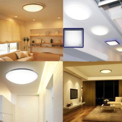 #ad 5730 LED Panel Circle Annular Ceiling Light Fixture Board Lamp Plate Replaces $8.98