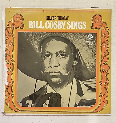 #ad Bill Cosby Sings Silver Throat 1967 Warner Bros. WS 1709 Vinyl LP $11.99