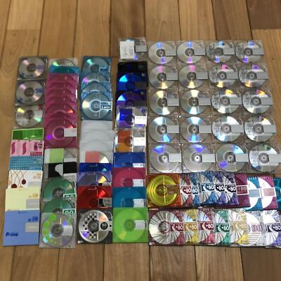 #ad MD Mini disks Discs Lot of 20 set Caseless Has been recorded 74 80 Sony F S $41.00