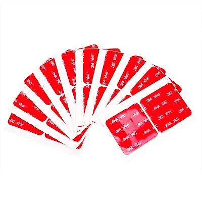#ad Double Sided Tape Heavy Duty 20pcs 2in x 2in Mounting Tape Pad Sticker Strong... $22.10