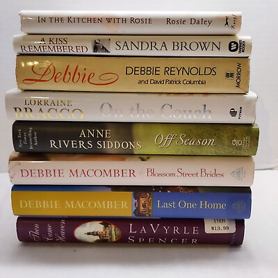 #ad 8 Assorted Hardcover Books $8.00