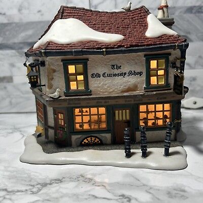 #ad Department 56 Dickens Village The Old Curiosity Shop Christmas w BOX $27.99